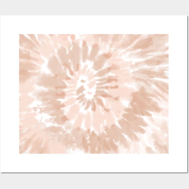 Pastel Neutral tie-Dye Wall Art by TheGypsyGoddess